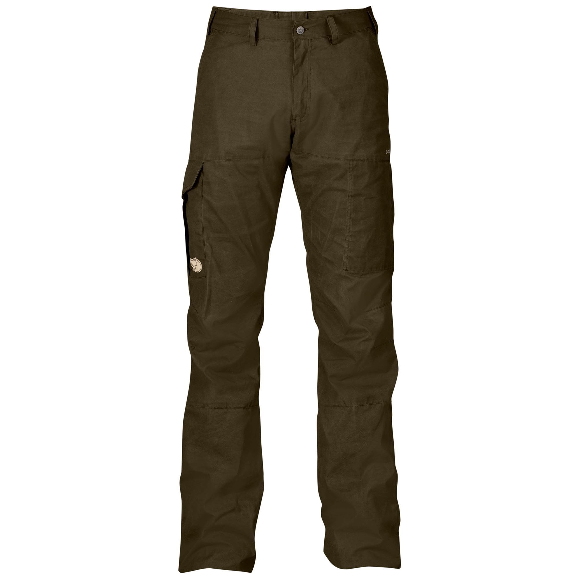 Fjällräven Trousers 52 EU / Dark Olive/Dark Olive Fjällräven Karl Pro Trousers M's