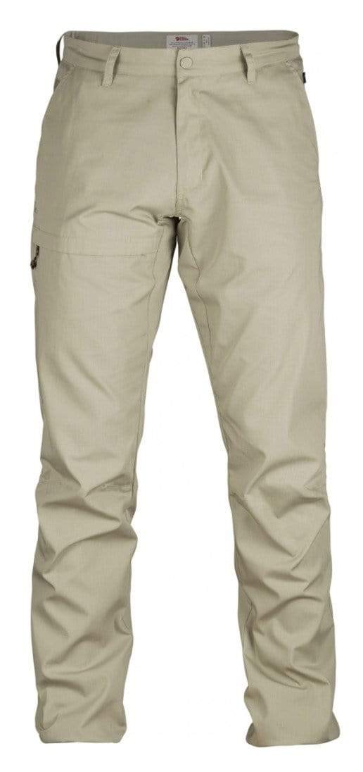 Fjällräven Trousers 54 EU / Limestone Fjällräven Travellers Trousers M's
