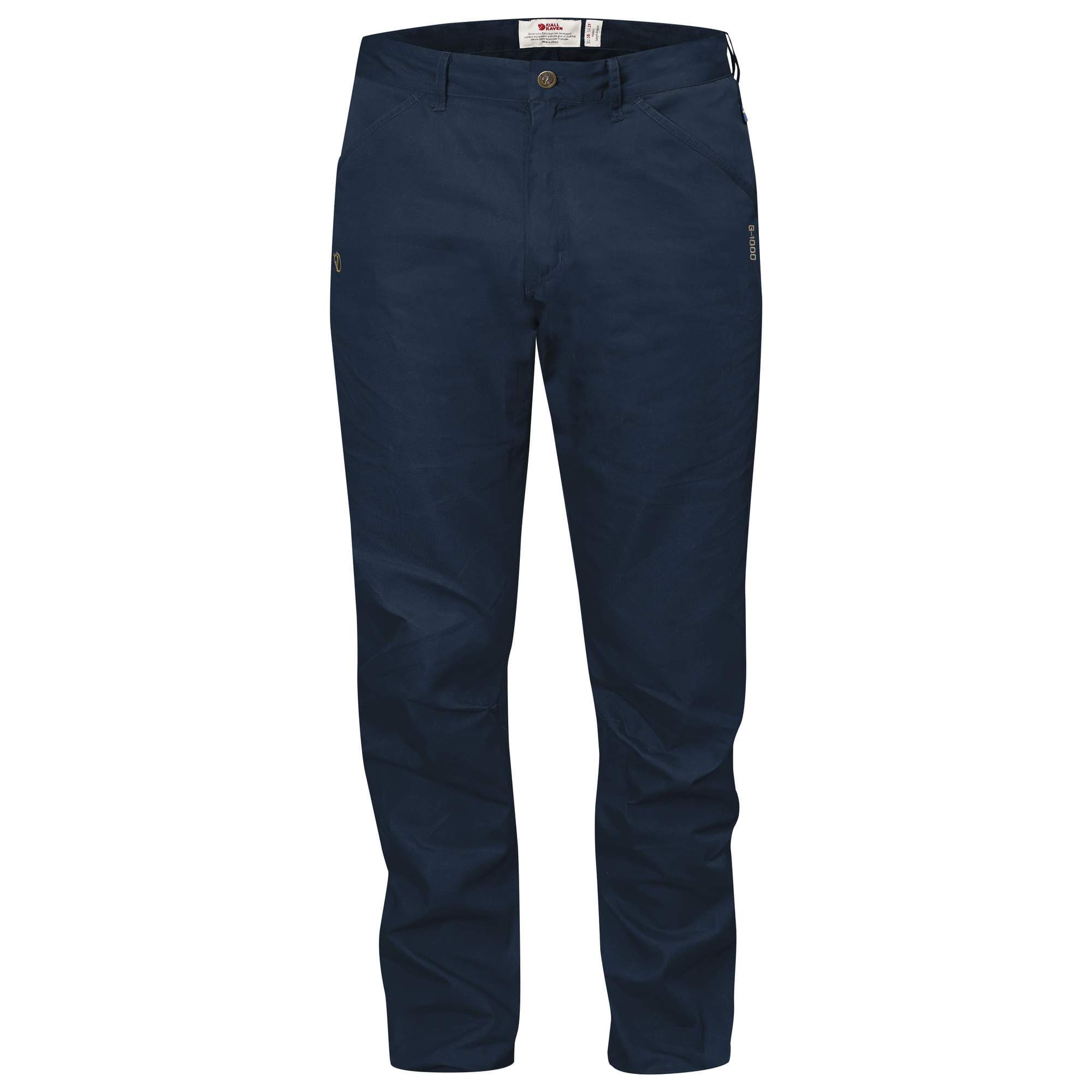 Fjällräven Trousers 60 EU / Navy Fjällräven High Coast Trousers Long M's