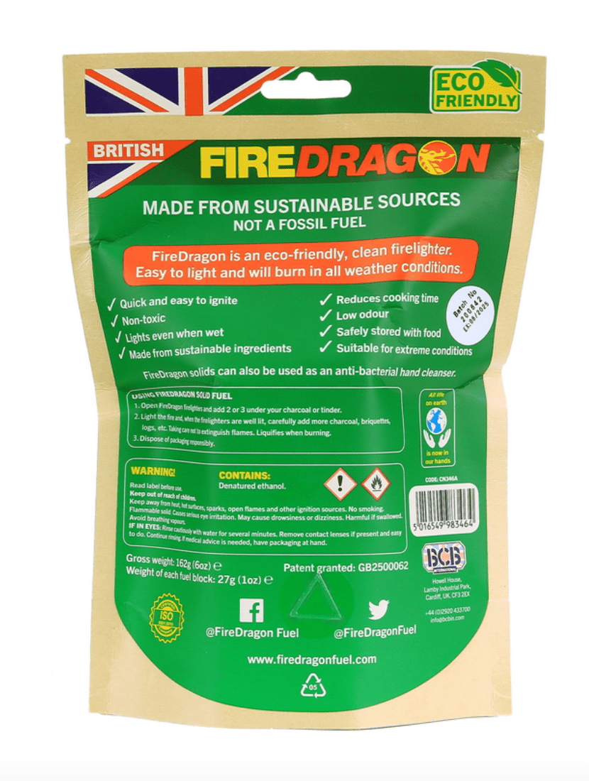 Hero Outdoor Accessories BCB fire dragon solid fuel CN346