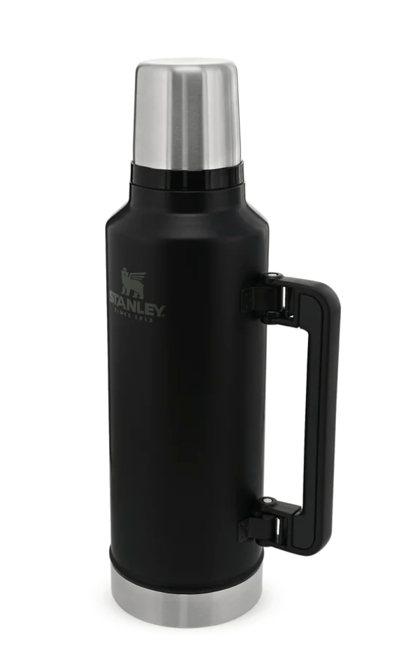 Hero Outdoor Thermos Matte Black Pebble Stanley The Legendary Classic Bottle 1,90L