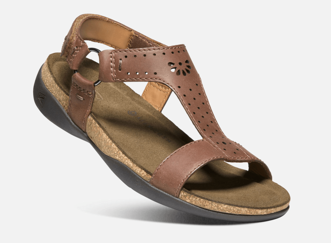 Keen Sandals 6 UK / Cafe Au Lait Keen Kaci Ana T-Strap Sandal W's