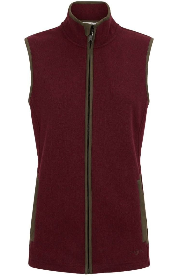 Le Chameau Gilet L / Burgundy Le Chameau Fairford Gilet W's