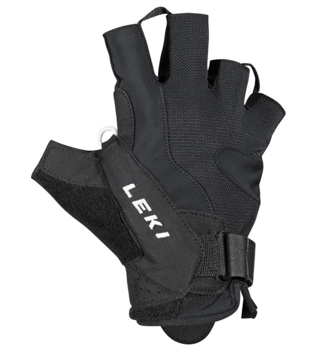 Leki Gloves 2XS / Black Leki NORDIC Shark Short Gloves Black