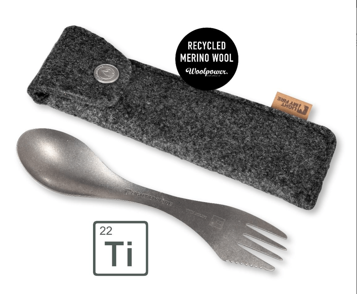 Light My Fire Sporks Light My Fire Spork Kit Titanium