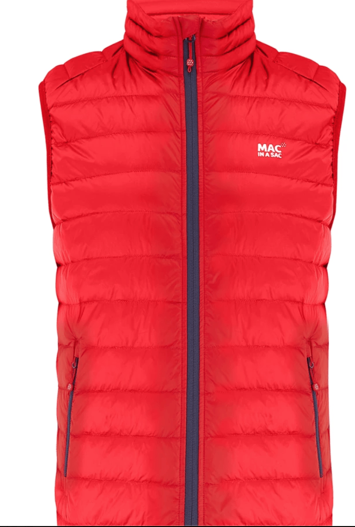 Mac in a Sac Gilet S / Red Mac In A Sac Alpine Down Gilet M's