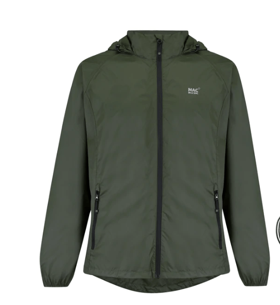 Mac in a Sac Jackets S / Khaki Mac In a Sac Origin Unisex Waterproof Packable Jacket