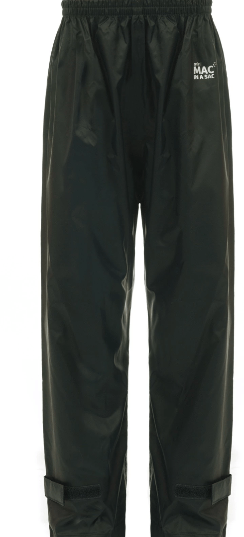 Mac in a Sac Trousers XL / Black Mac In A Sac Origin Waterproof Packaway Overtrousers