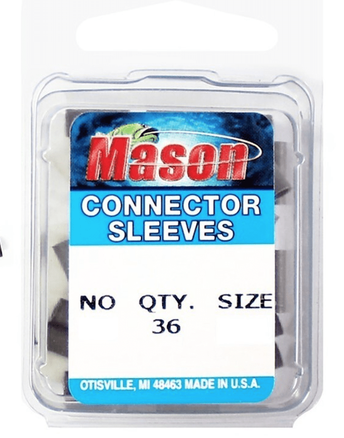 Mason Fly Fishing Tools Mason Crimps - Crimping Connector Sleeves for Fishing Wire/Line