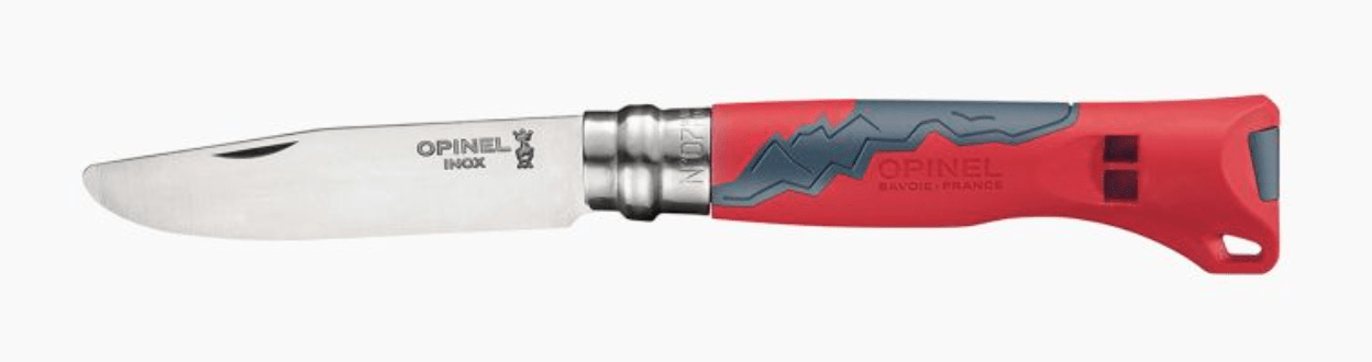 Opinel Knife Red Opinel N°07 Outdoor Junior Knife