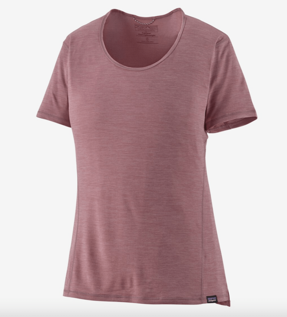Patagonia T-Shirt M / Evening Mauve - Light Evening Mauve X-Dye Patagonia Capilene Cool Lightweight Shirt