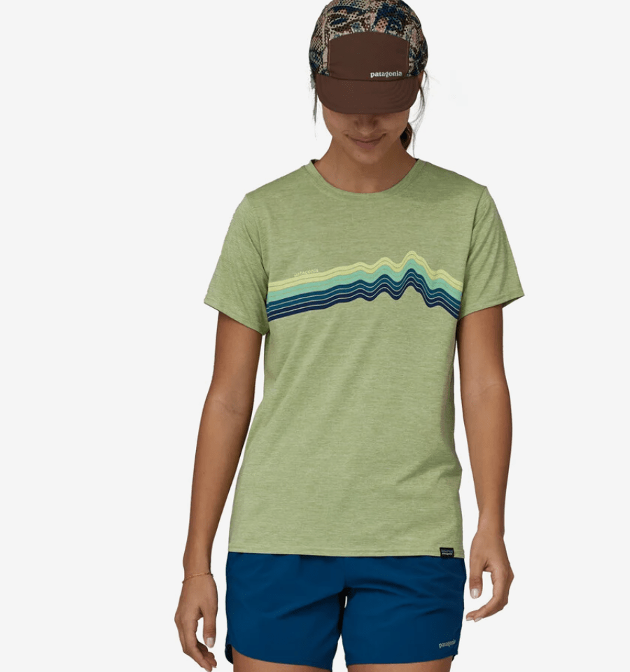 Patagonia t shirt capilene sale