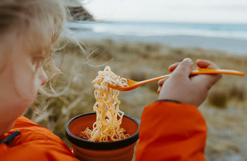 Seatosummit Sporen Orange Seatosummit Delta Long Handled Spoon
