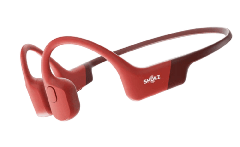 Shokz Headphones Red Shokz OPENRUN Headphones