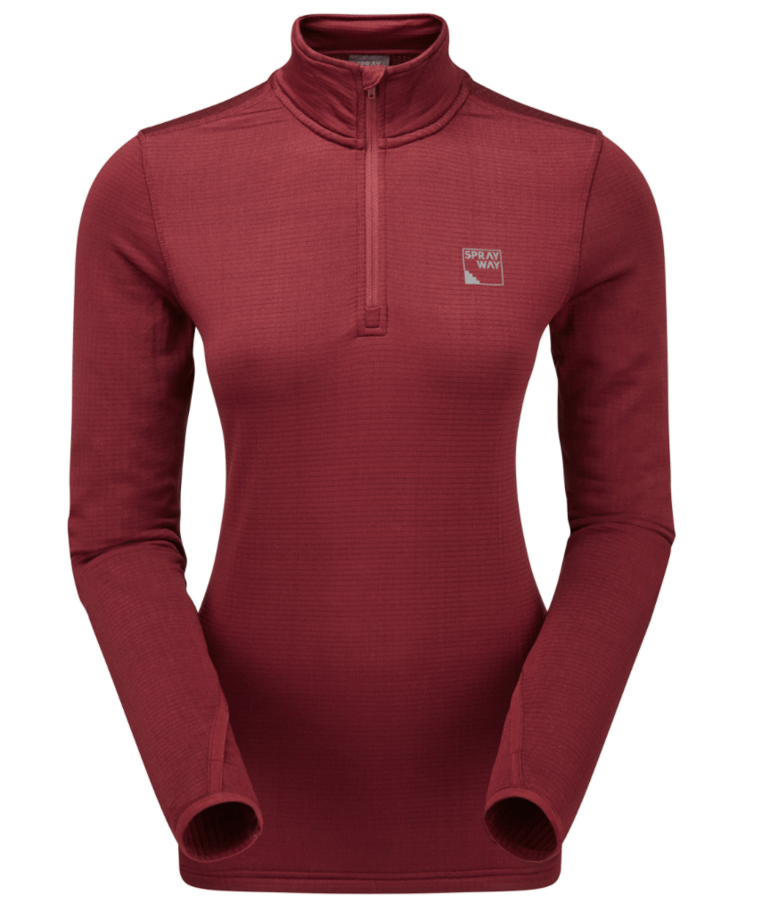 Sprayway Sweater XS / Tempranillo Sprayway Effra Half-zip