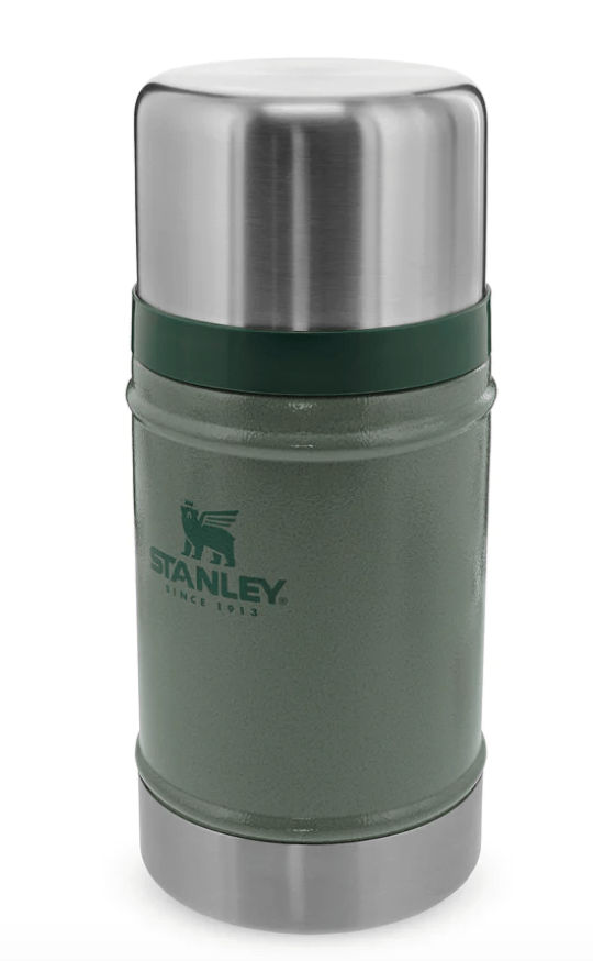 Stanley Food Jar Hammertone Green (003) STANLEY CLASSIC LEGENDARY FOOD JAR | 0.70L