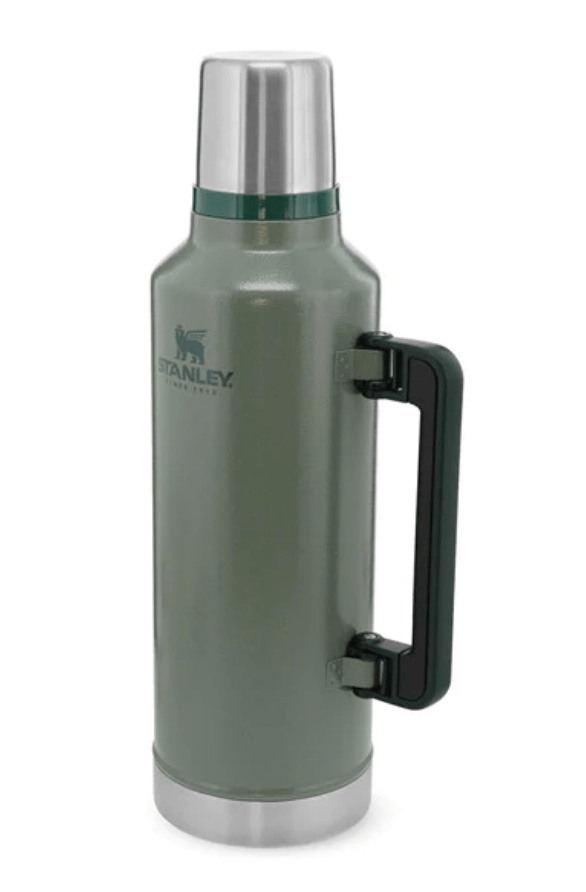 Stanley Thermos Hammertone Green Stanley The Legendary Classic Bottle 2.3L
