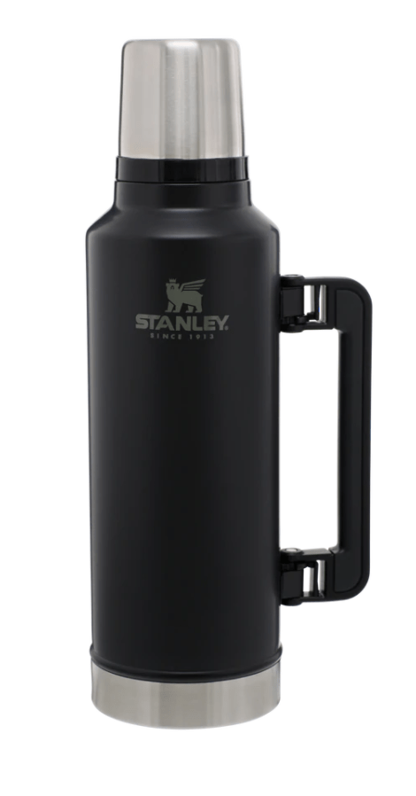 Stanley Thermos Matte Black Stanley The Legendary Classic Bottle 2.0QT (1,90L)