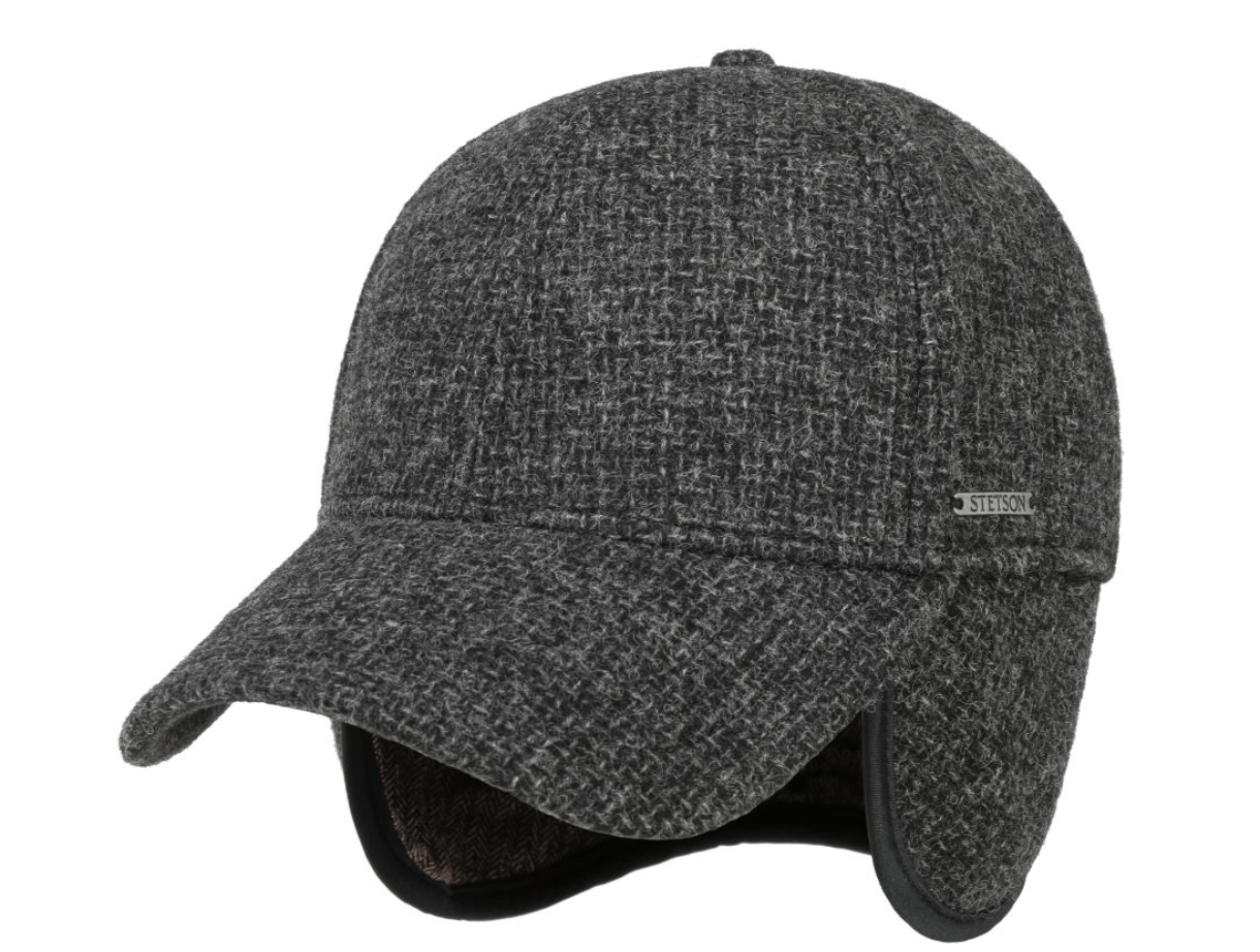 Stetson Cap Stetson Baseball Vilson Wool Ear Flaps Cap