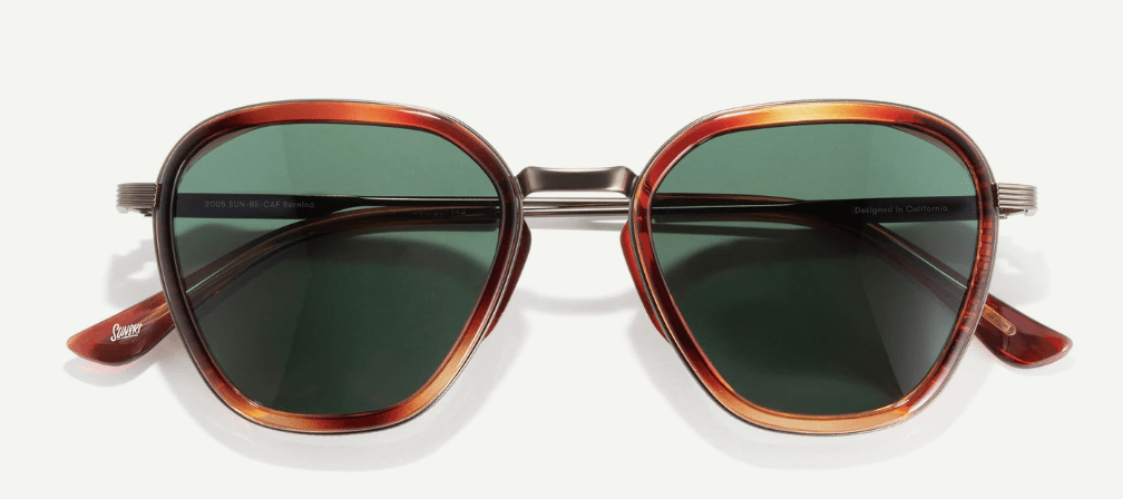 Sunski Sunglasses Caramel Forest Sunski Bernina Polarized Sunglasses