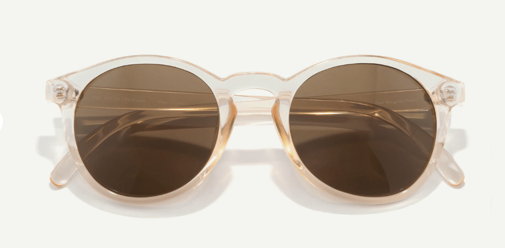 Sunski Sunglasses Champagne Brown Sunski Dipsea Polarized Sunglasses