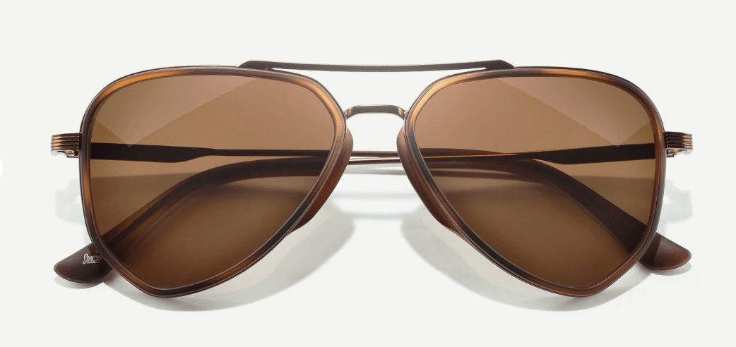 Sunski Sunglasses Tortoise Amber Sunski Astra Polarized Sunglasses