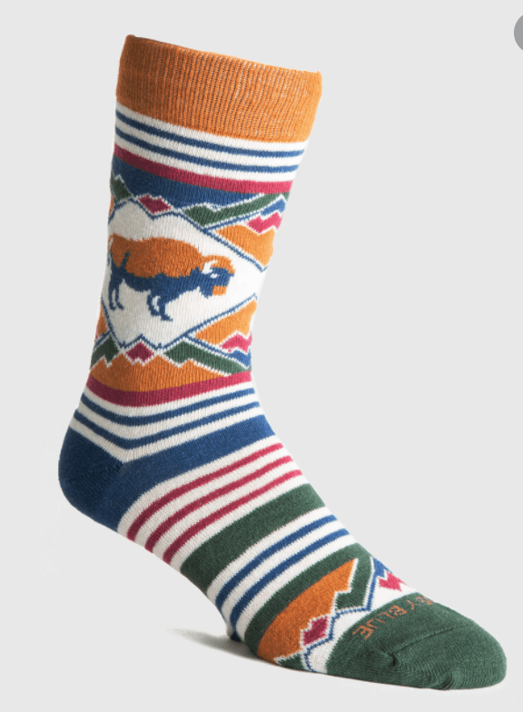 United By Blue Socks Small / Tan United By Blue Printed SoftHemp™ Sock Unisex