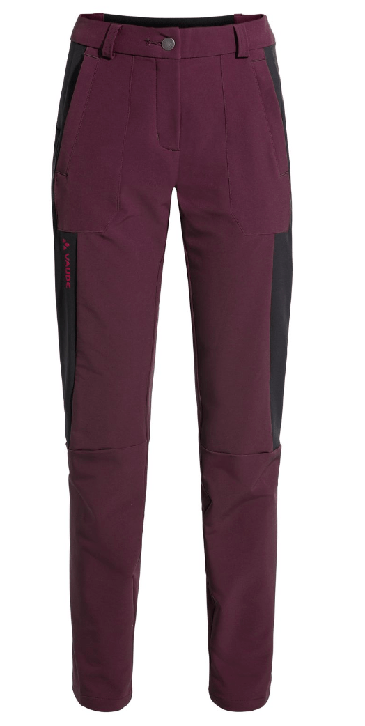 Vaude Trousers 34 EU / Cassis Vaude Elope Slim Fit Outdoor Trousers W's