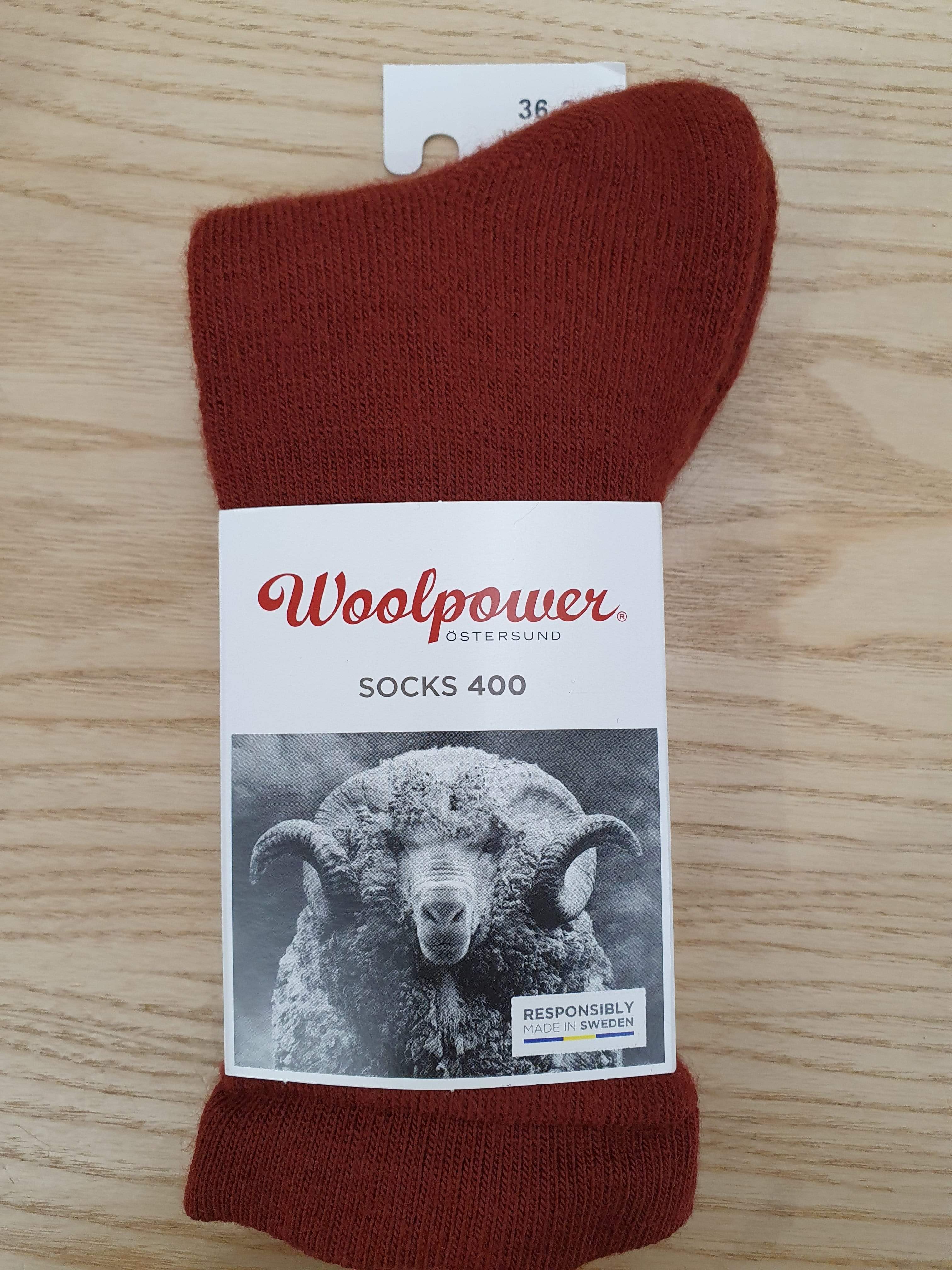 Woolpower Socks 36-39 EU / Rust Red Woolpower Classic 400g Socks Rust Red