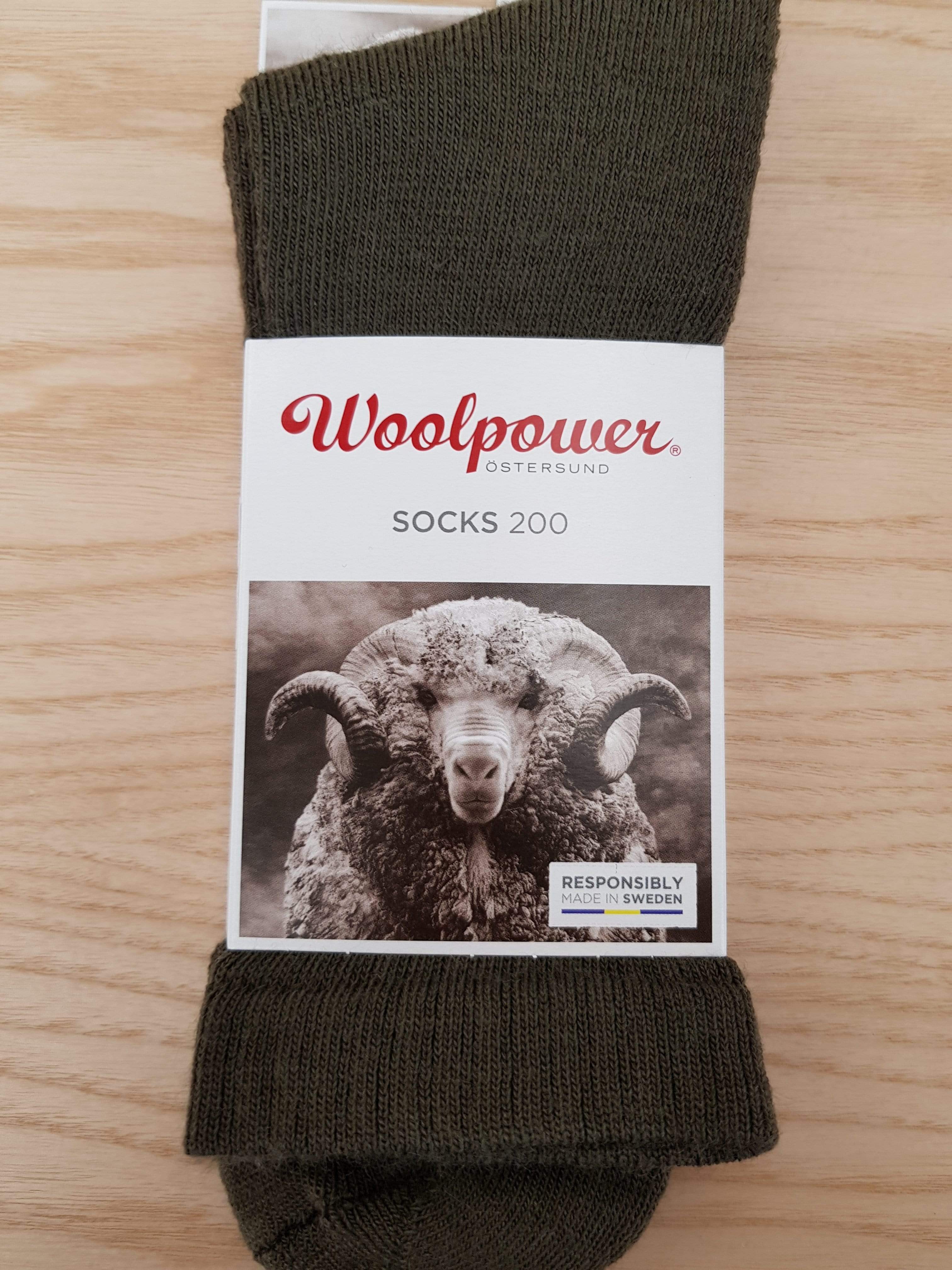 Woolpower Socks Woolpower Classic 200g  Socks Pine Green