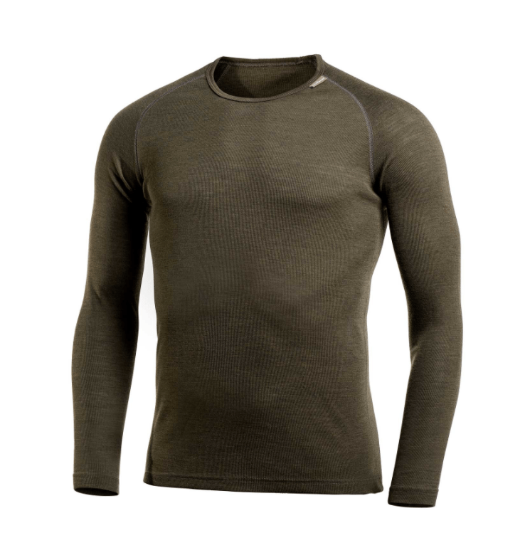 Woolpower Thermal Underwear L / Pine Green Woolpower Crewneck Lite