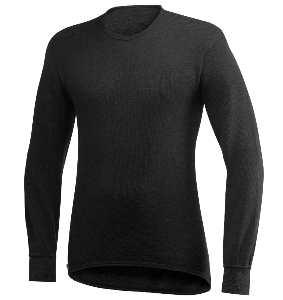 Woolpower Thermal Underwear XS / Black Woolpower Crewneck Lite