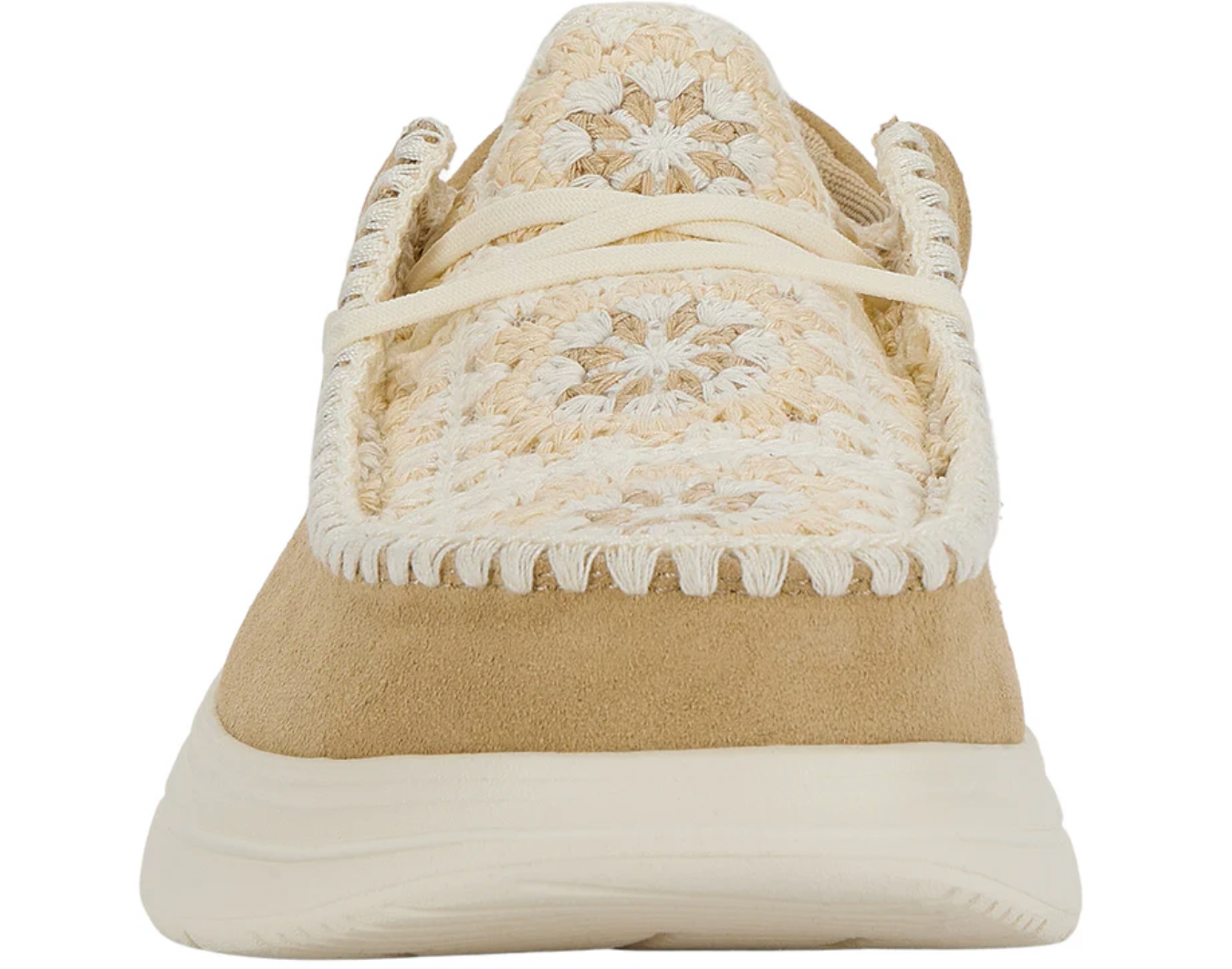 HeyDude Wendy Comf Suede Crochet