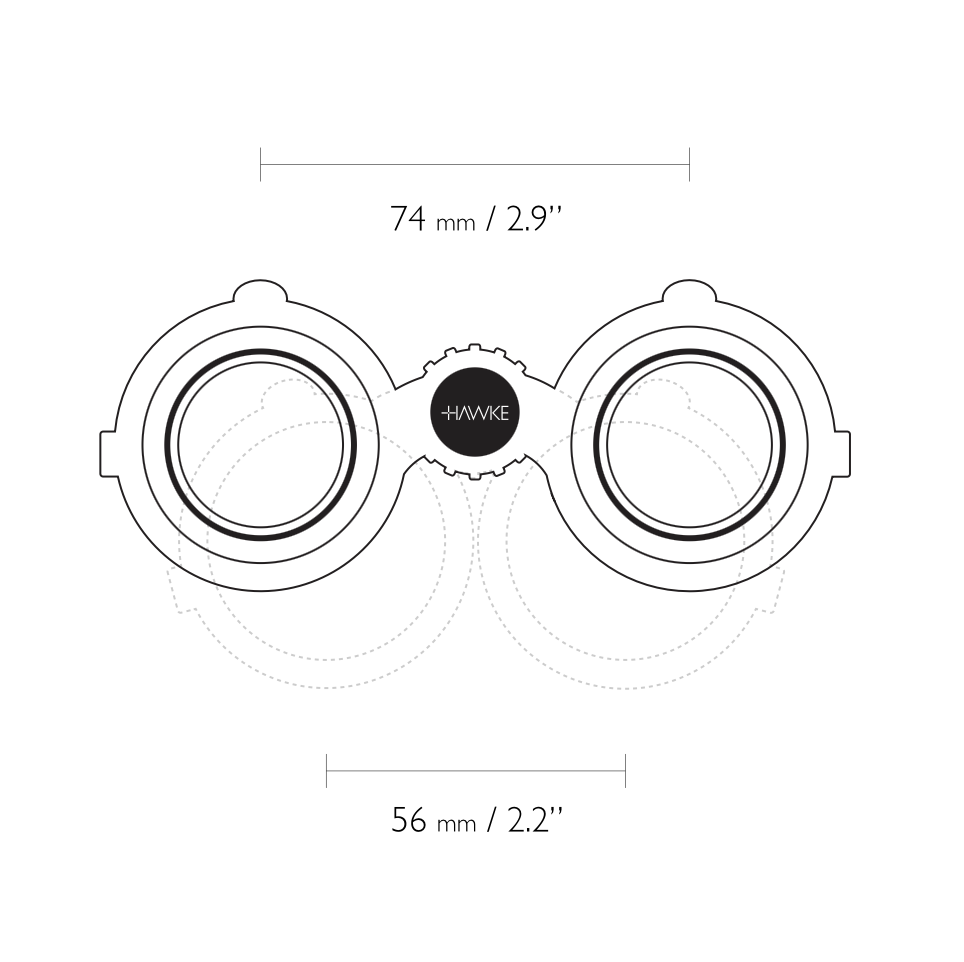 Hawke VANTAGE 10x42 BINOCULAR