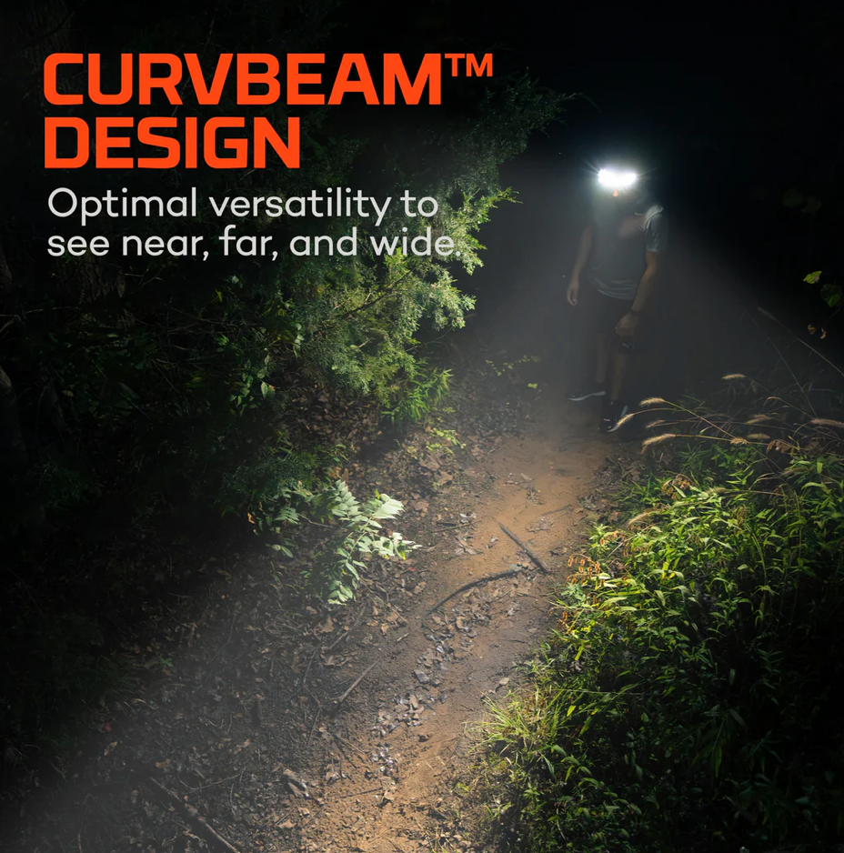 Nebo CURVBEAM 600 FLEX | RECHARGEABLE Headlamp