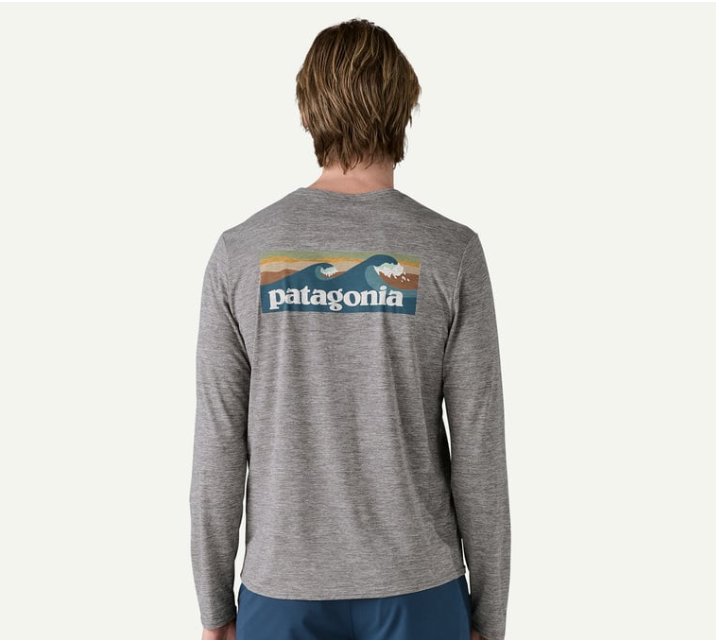 Patagonia Men's Long-Sleeved Capilene® Cool Daily Graphic Shirt - Waters