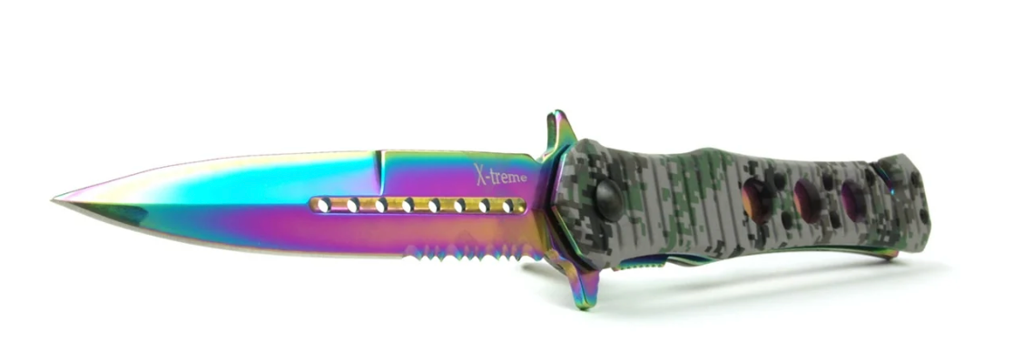 X-Treme Savior Rescue Knife Camouflage