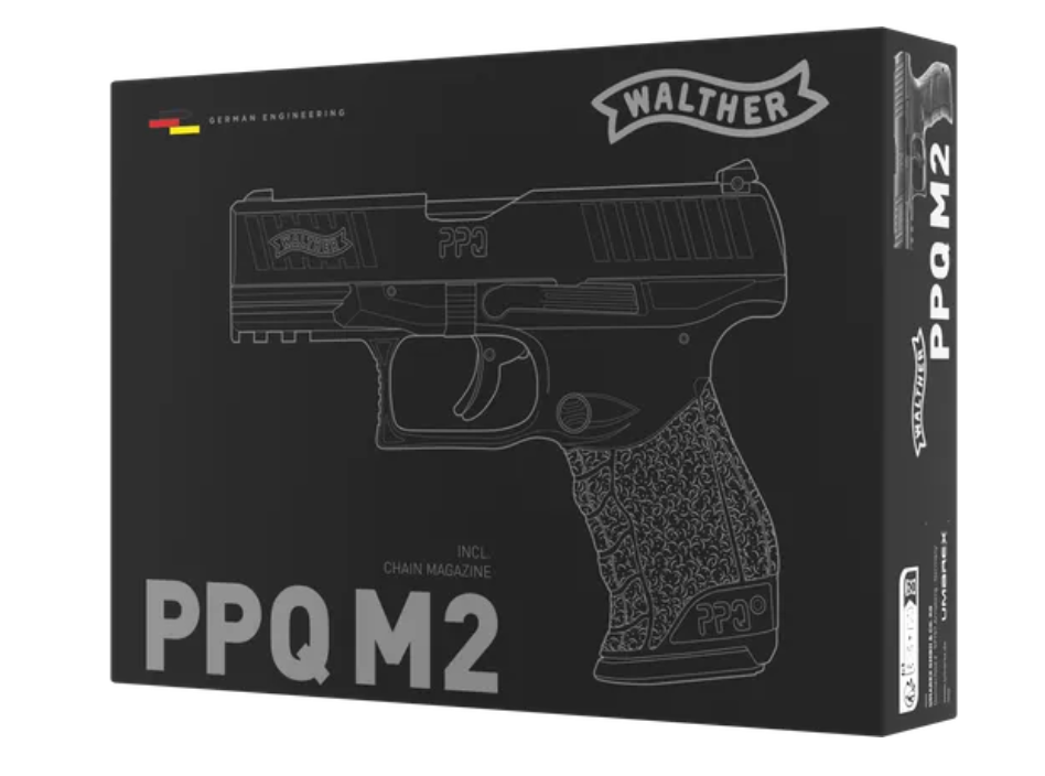 Walther PPQ M2 4.5 mm (.177) Pellet, CO₂, < 3.0 J