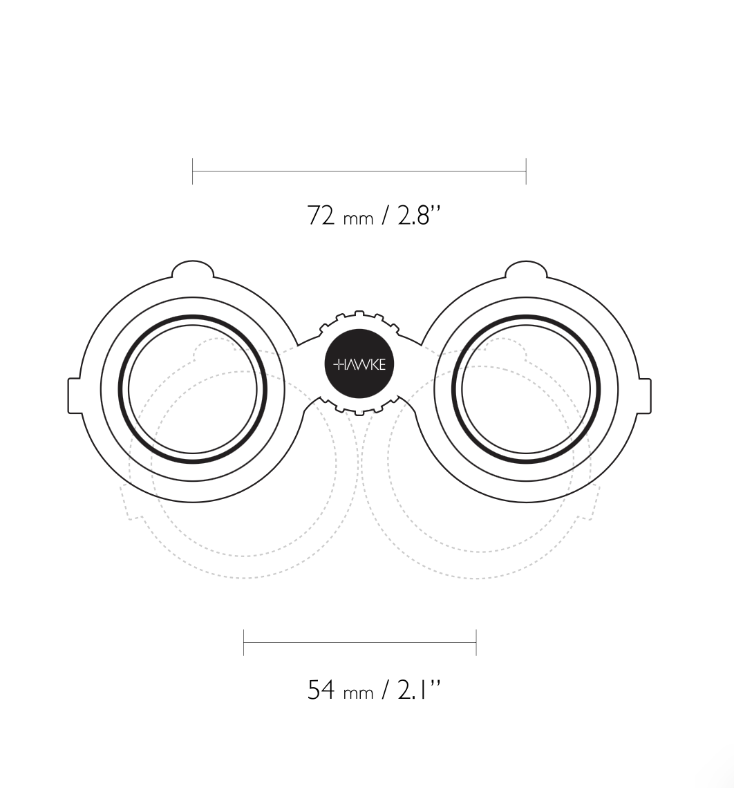 Hawke NATURE-TREK 10X25 BINOCULAR