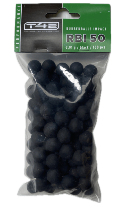 Umarex T4E Rubber Balls Steel Core RBI50, 2,91gr. 100 Pc.