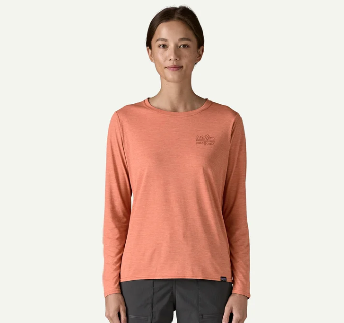Patagonia Women's Long-Sleeved Capilene® Cool Daily Graphic Shirt