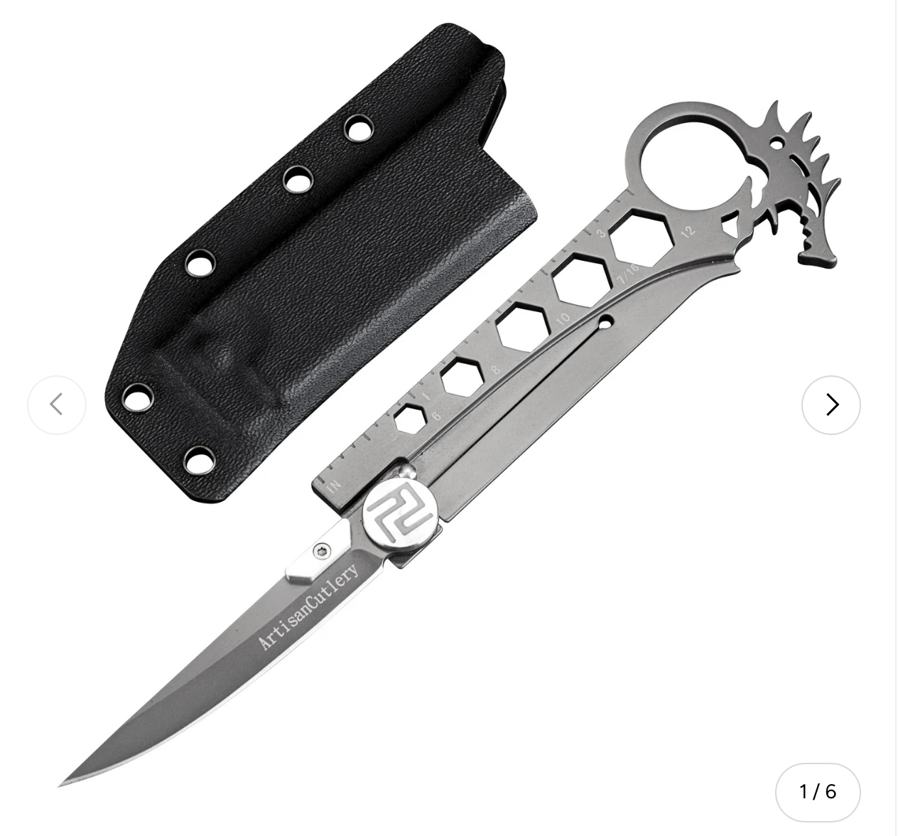 ARTISAN CUTLERY DRAGON FOLDING KNIVES