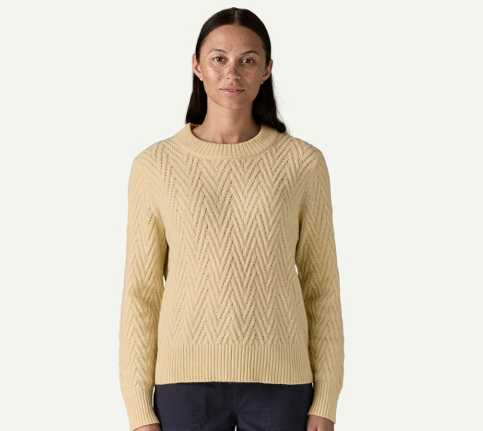 Patagonia Women's Recycled Wool-Blend Crewneck Sweater