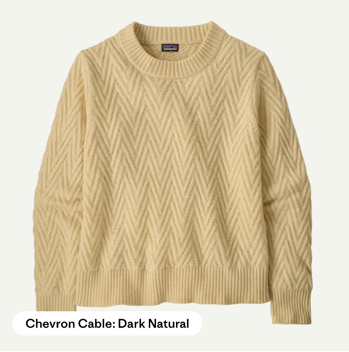 Patagonia Women's Recycled Wool-Blend Crewneck Sweater