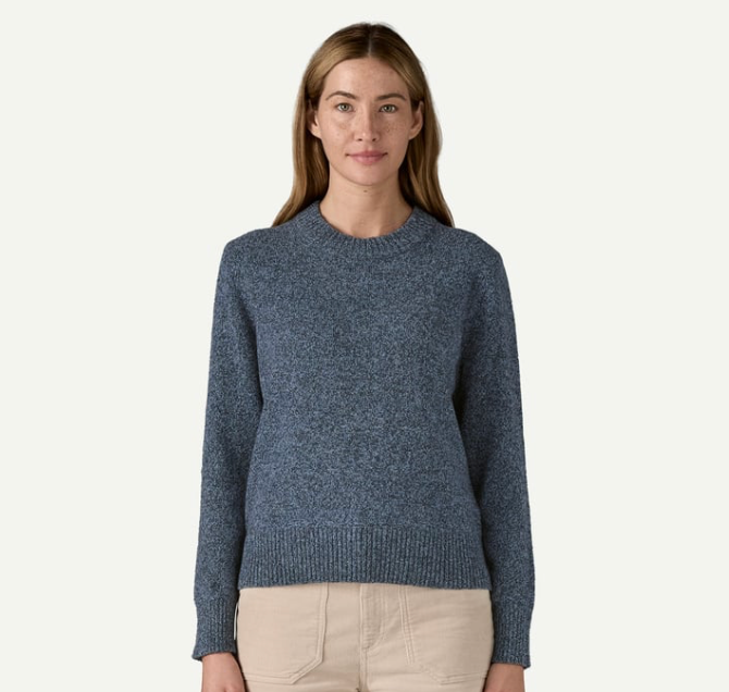 Patagonia Women's Recycled Wool-Blend Crewneck Sweater
