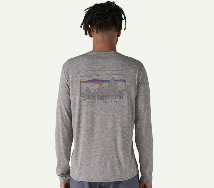 Patagonia Men's Long-Sleeved Capilene® Cool Daily Graphic Shirt