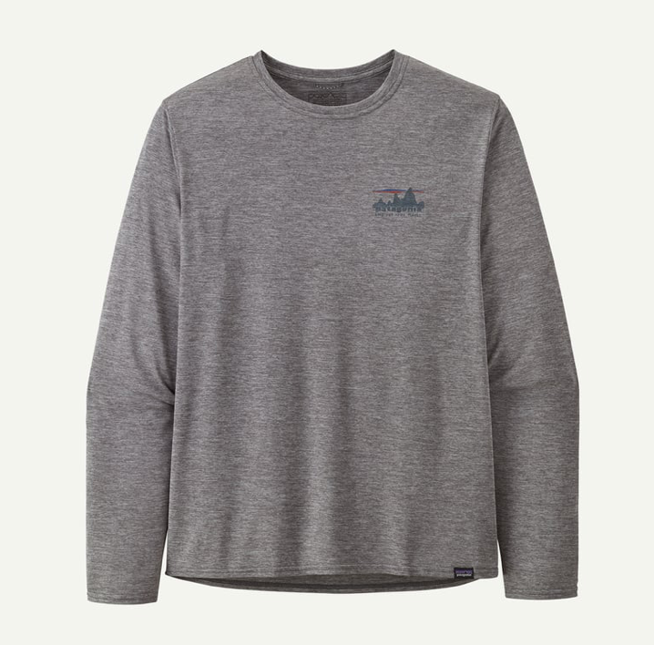 Patagonia Men's Long-Sleeved Capilene® Cool Daily Graphic Shirt