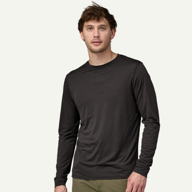 Patagonia Men's Long-Sleeved Capilene® Cool Merino Blend Shirt