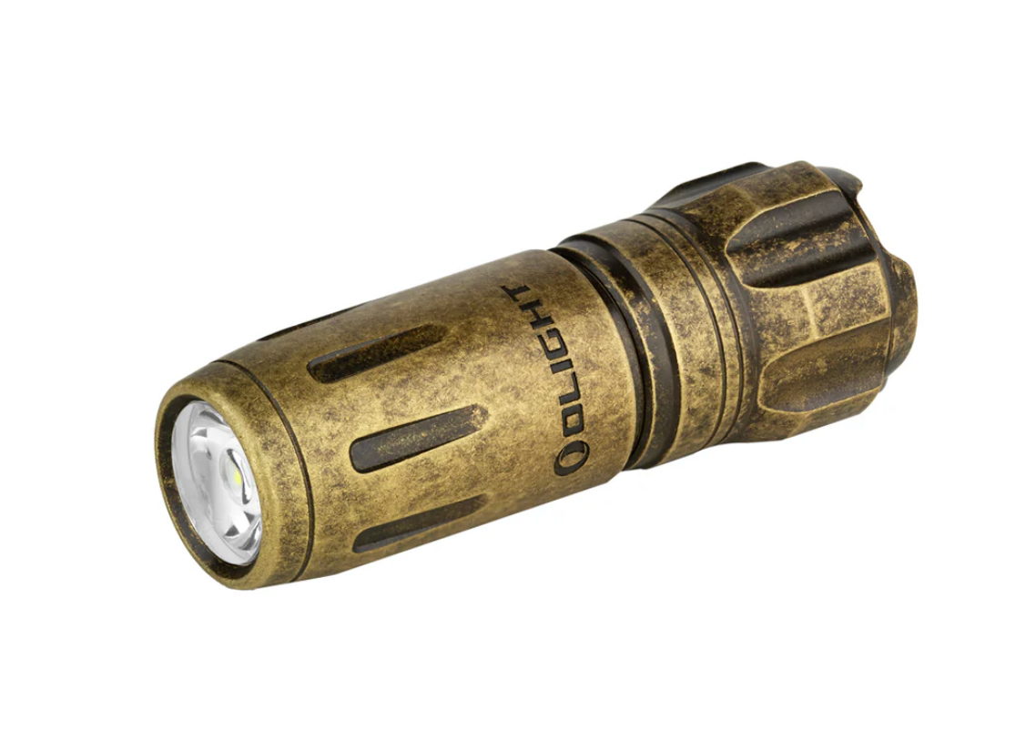 Olight I18 Brass Light