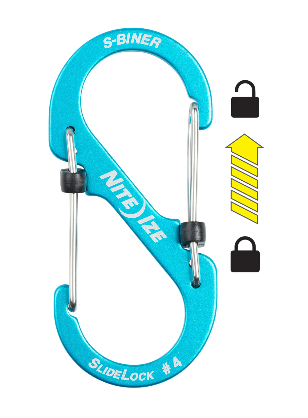 Nit Ize S-BINER® SLIDELOCK® ALUMINUM